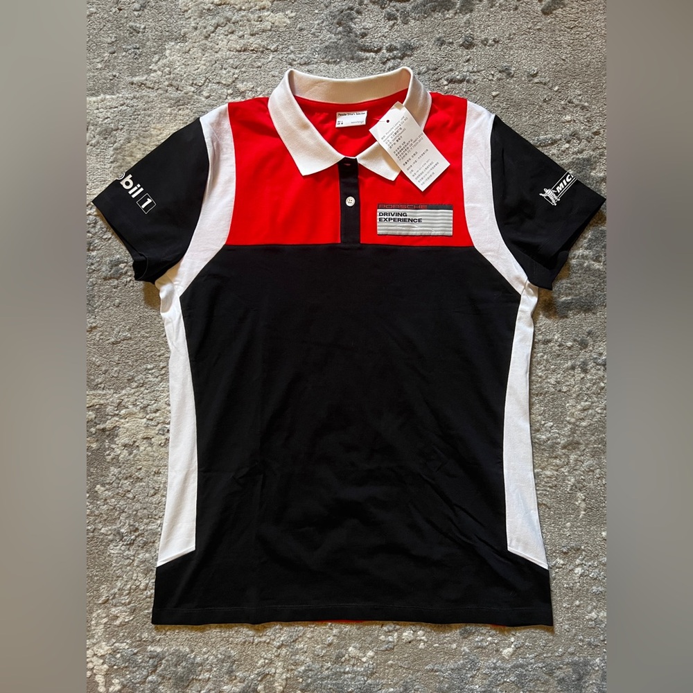 NWT Porsche Driver’s Selection Motorsport Racing Polo - Women’s Medium